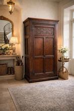 Armoire de vestiaire ancienne en chêne, Antiquités & Art, Enlèvement