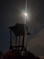 Large garden lamp. All glass in tact. In working condition, Ophalen