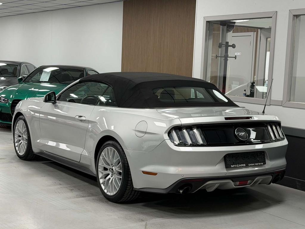 Ford Mustang Cabrio 2.3 Clim Cuir Gps Xenon Camera Full Opti, Cuir, Argent ou Gris, Achat, Entreprise