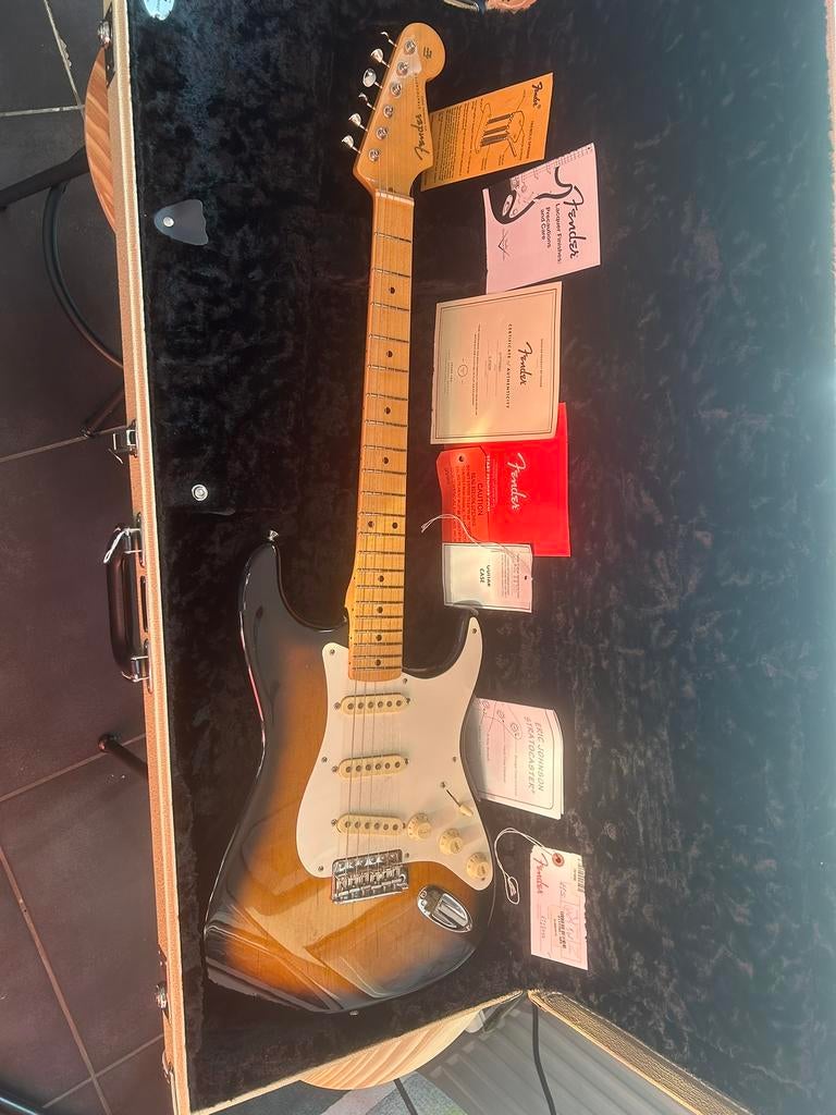 Eric Johnson Fender Stratocaster, Musique & Instruments, Enlèvement, Utilisé, Solid body, Fender
