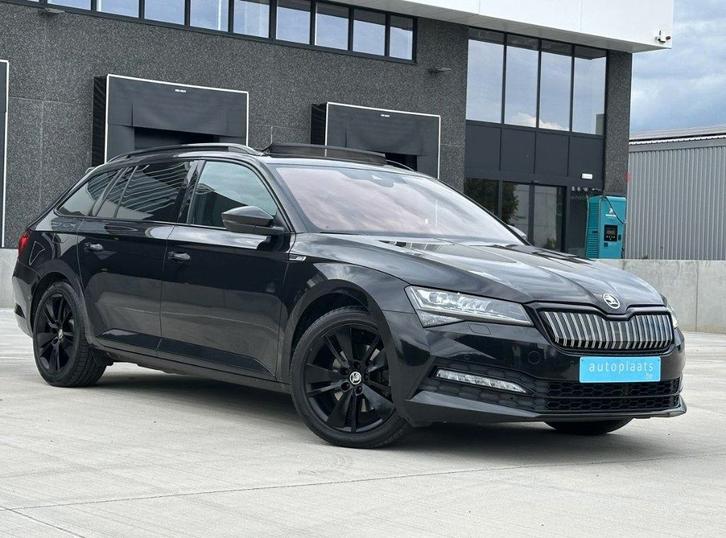 Skoda Superb Sport Line hybride 85038km 2020 FULL OPTION, Auto's, Skoda, Bedrijf, Te koop, Superb, 360° camera, ABS, Achteruitrijcamera