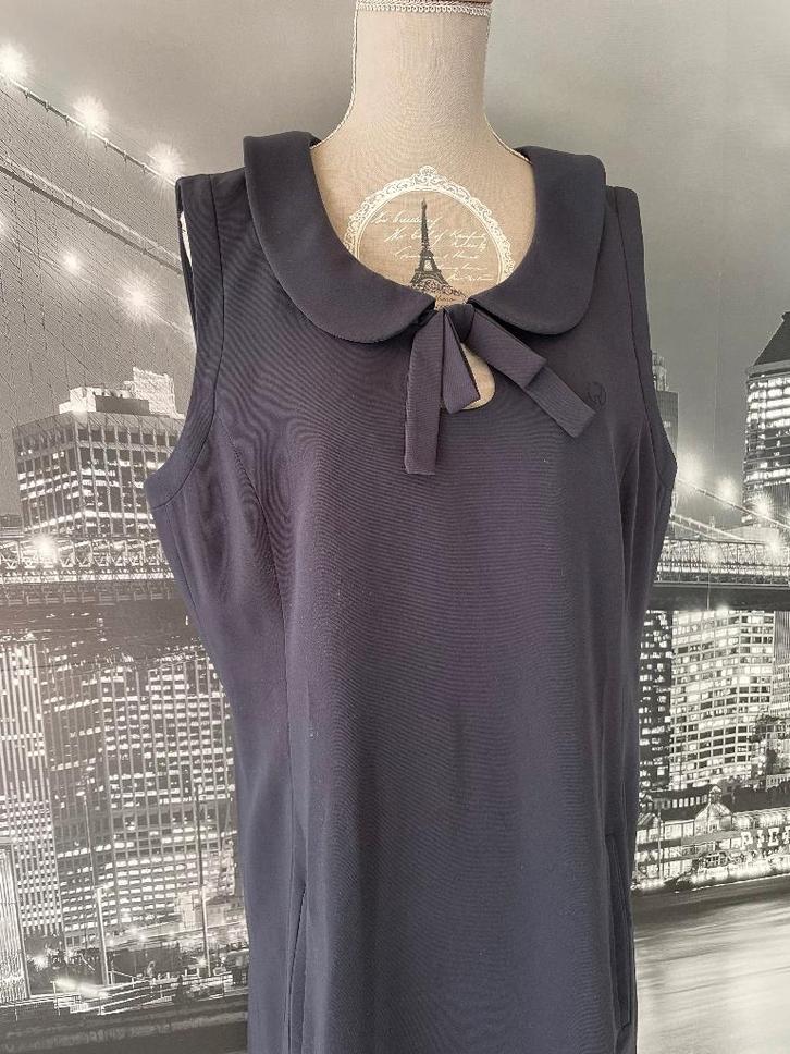 Kleed jurk River Woods 44, Kleding | Dames, Jurken, Zo goed als nieuw, Maat 42/44 (L), Blauw, Onder de knie, Verzenden