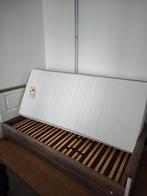 Lit 90*200 sommier + matelas, 90 cm, Brun, Enlèvement, 200 cm