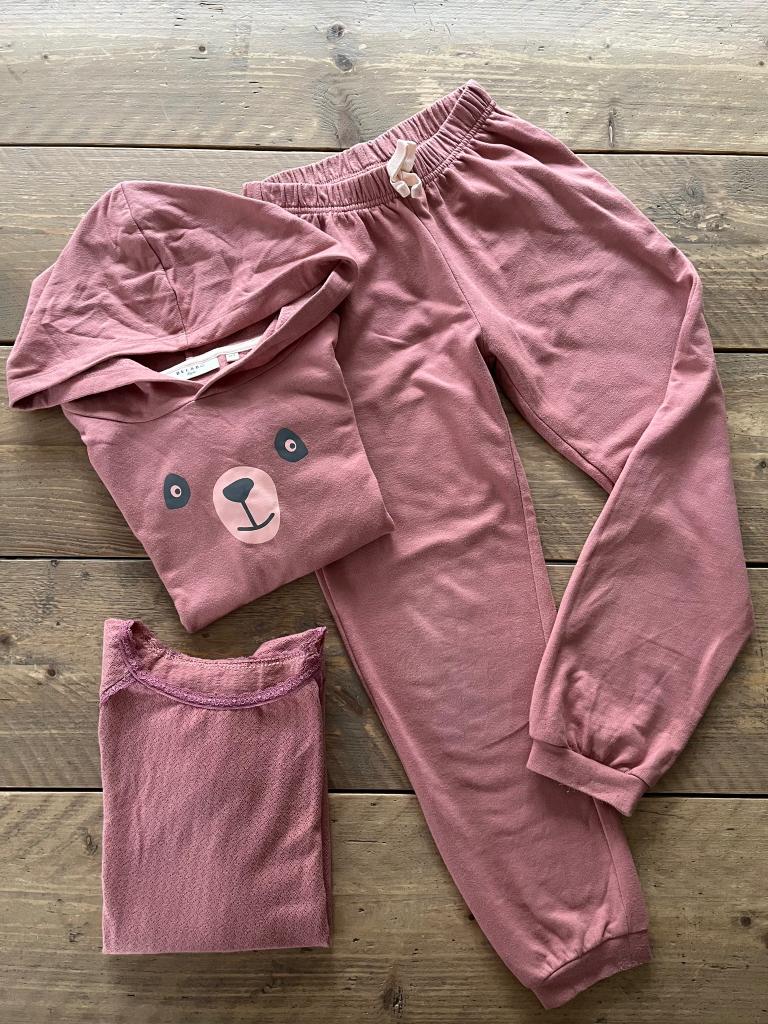 ALBA en Bel&Bo, oudroze homepack + LS 122, Kinderen en Baby's, Kinderkleding | Maat 122, Ophalen of Verzenden, Alba, Meisje, Setje