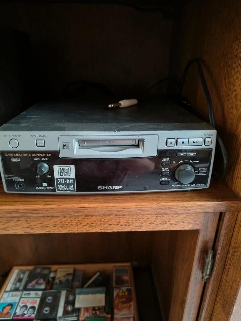 Oude casette speler, Ophalen