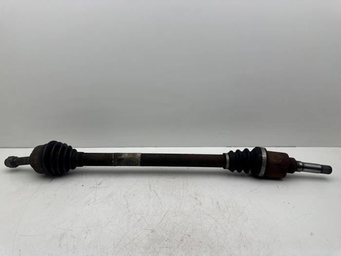 Aandrijfas rechts-voor van een Peugeot 208, Auto-onderdelen, Remmen en Aandrijving, Peugeot, Gebruikt, 3 maanden garantie, Ophalen of Verzenden