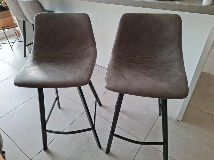 2 barkrukken te koop, Huis en Inrichting, Barkrukken, Ophalen