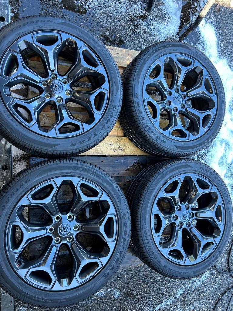 Originele Dodge RAM velgen - 22 inch, Autos : Pièces & Accessoires, Pneus & Jantes, Neuf, -, Véhicule de tourisme, -