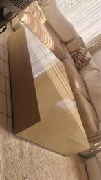 Zwevende custom grote salon tafel Erik kuster styl 180x120, Huis en Inrichting, Ophalen, Gebruikt, Vijf personen of meer, Overige houtsoorten