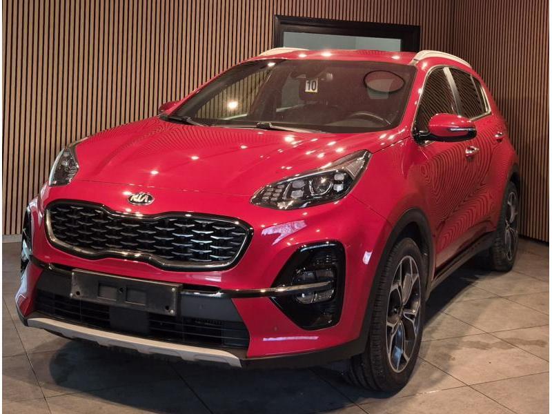 Kia Sportage gt line, Auto's, Kia, Zwart, 136 pk, Bedrijf, Diesel
