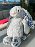 Jellycat Blossom Silver Bunny 'Bloom' knuffel - nieuw, Enlèvement ou Envoi, Neuf, Lapin