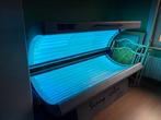 Zonnebank met gezichtsbruiner, Ophalen, Gebruikt, Zonnebank dubbelzijdig, 15 lampen of meer