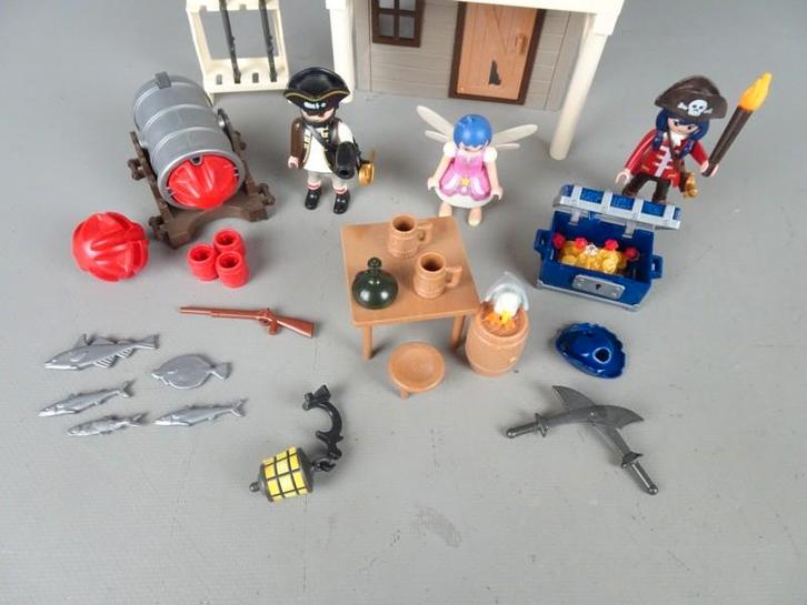 Playmobil piratenvesting, Kinderen en Baby's, Speelgoed | Playmobil, Gebruikt, Complete set, Ophalen of Verzenden