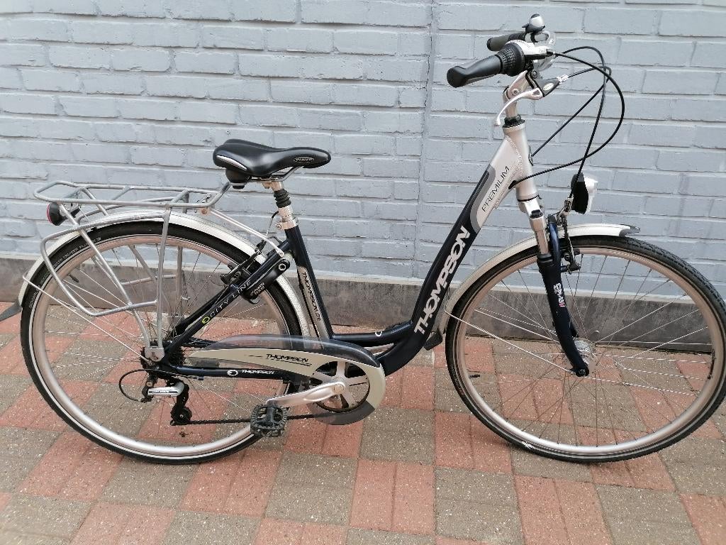 damesfiets THOMPSON  Premium, Fietsen en Brommers, Velgrem, Versnellingen, Zo goed als nieuw, Ophalen