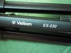 Velbon EX-530 tripod with 3-way head and Quick Release Plate, Zo goed als nieuw, 150 tot 175 cm, Met balhoofd, Ophalen of Verzenden