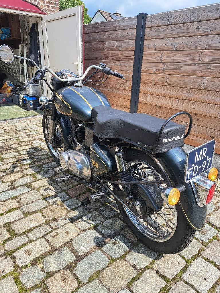 oldtimer motor Royal Enfield G2 500, Motoren, Motoren | Oldtimers, Toermotor, Minimaal motorrijbewijs A2, Handgeschakeld, 1 cilinder