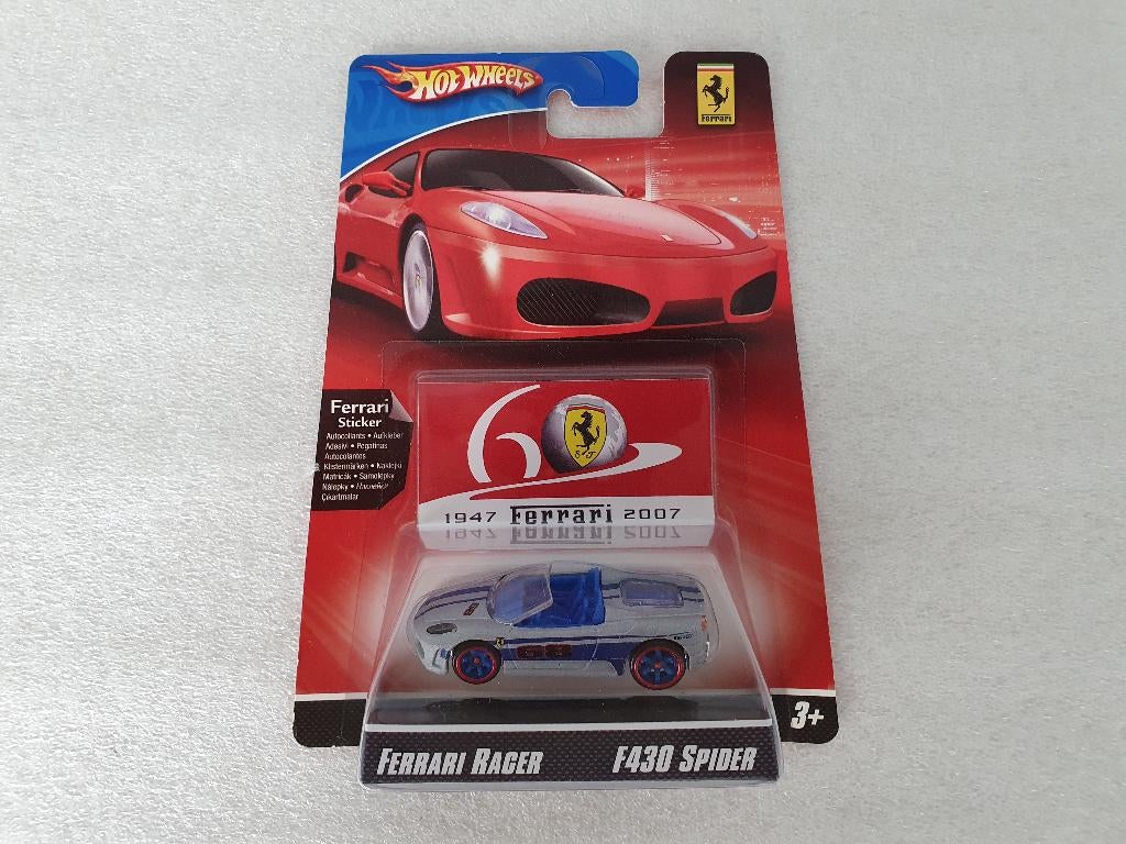 Hot Wheels: Ferrari Racer F430 Spider (Mattel, 2007) (NIB), Hobby en Vrije tijd, Modelauto's | Overige schalen, Nieuw, Auto, Ophalen of Verzenden