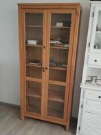 Vitrine en verre brun Ikea Hemnes, Enlèvement, Comme neuf, Avec porte(s)