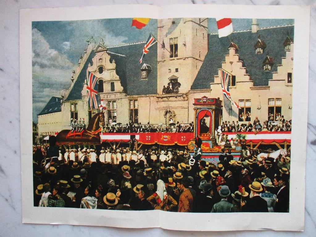 Over het Ros Beiaard 1952, Verzenden