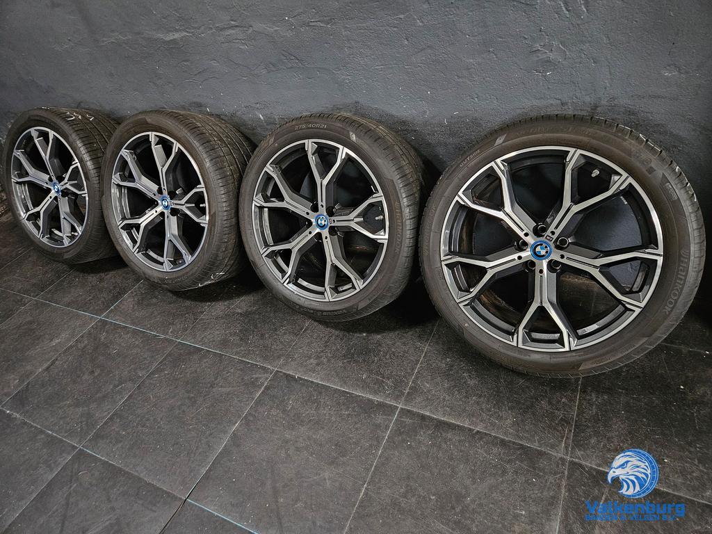 7-8mm! Originele BMW X5 X6 G05 G06 Style 741M 21 inch antrac, Auto-onderdelen, Banden en Velgen, Banden en Velgen, Zomerbanden