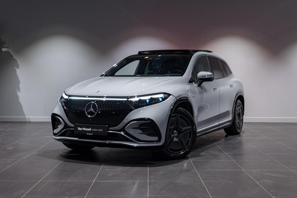 Mercedes-Benz EQS SUV EQS 450 4MATIC AMG Line 360 Camera |, Auto's, Mercedes-Benz, Automaat, Stof, 656 km, EQS