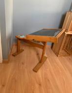 Vintage houten schoolbankje Estrela - schoolbank bank, Ophalen, Zo goed als nieuw