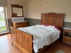 Volledige kamer: bed, nachttafel, kleerkast, commode, Maison & Meubles, Chambre à coucher | Chambres à coucher complètes, Enlèvement