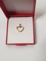 Pendentif coeur or jaune 18 ct, Neuf, Or, Cœur, Jaune