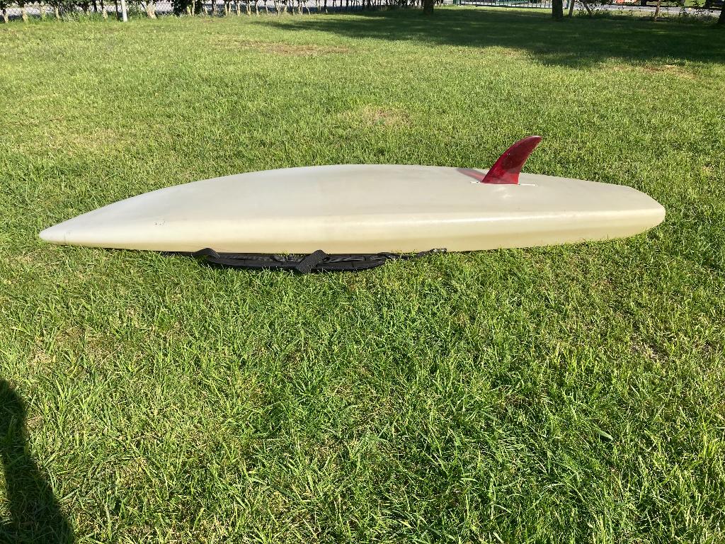 Waveski, Enlèvement, Utilisé, Autres types, Avec ailerons