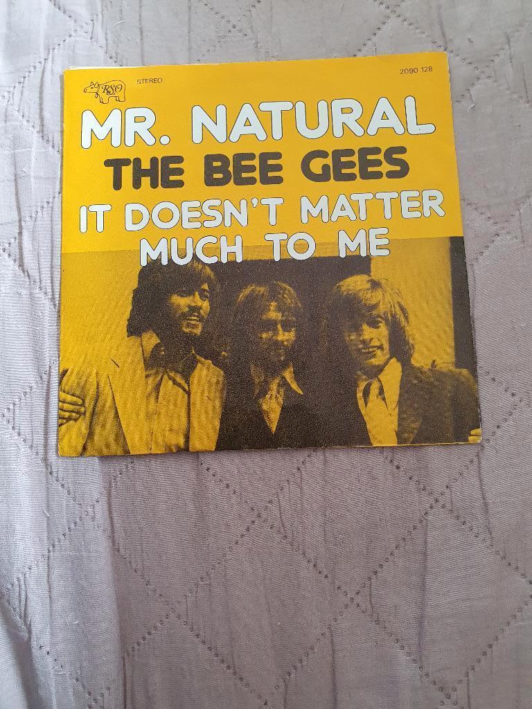 S - The Bee Gees – Mr. Natural - 1974, Cd's en Dvd's, Vinyl Singles, 7 inch, Single, Ophalen of Verzenden, Pop