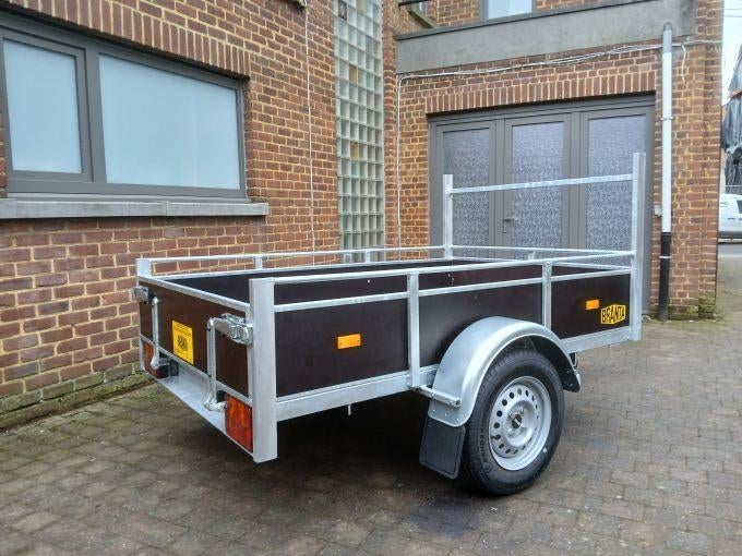 Nouvelle remorque à essieu unique de 1,75 x 1,05 m, à  Alost, Enlèvement