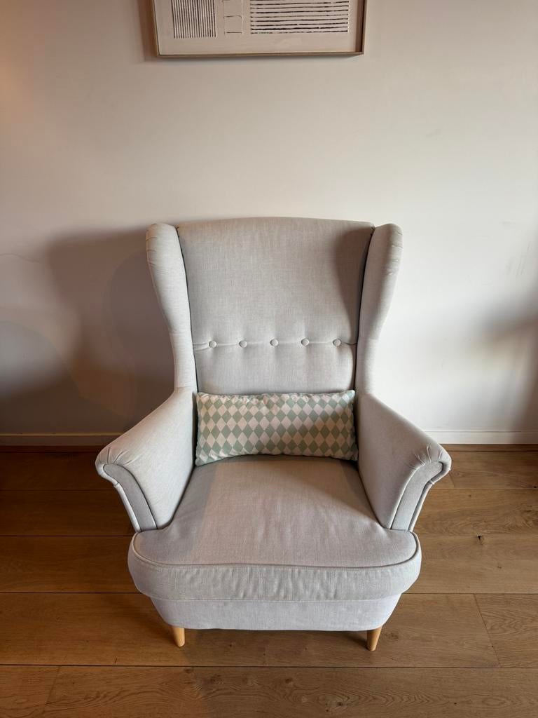 Grand fauteuil type bergère – très confortable – excellent, Maison & Meubles, Enlèvement, Comme neuf