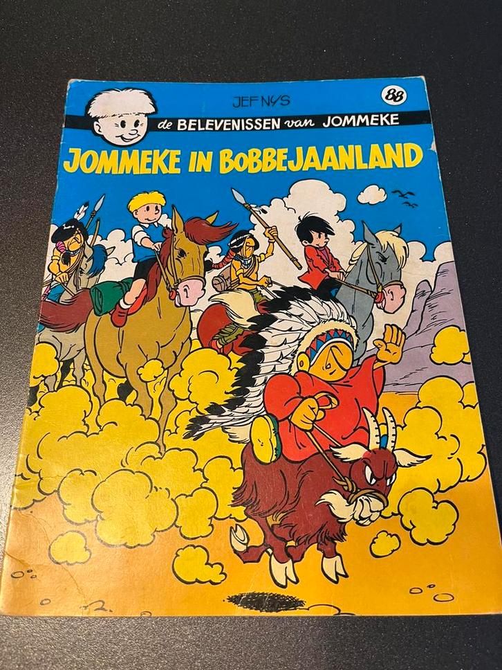Vintage Jommeke in Bobbejaanland (Nº 88) - Eerste druk!, Livres, BD, Utilisé, Enlèvement