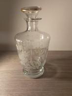 Carafon en cristal doré attribué Baccarat saint Louis numér, Enlèvement ou Envoi
