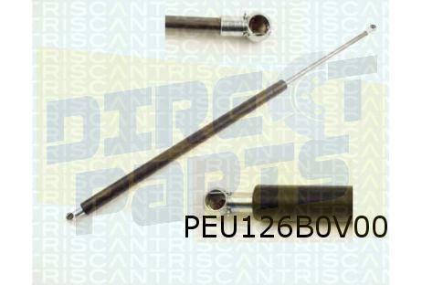 Peugeot 607 (1/01-9/10) Gasveer motorkap Links of Rechts OES, -, Verzenden, -, Nieuw