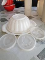 TUPERWARE pudding .diplomat, baverois, Ophalen of Verzenden, Zo goed als nieuw, Wit, Overige typen