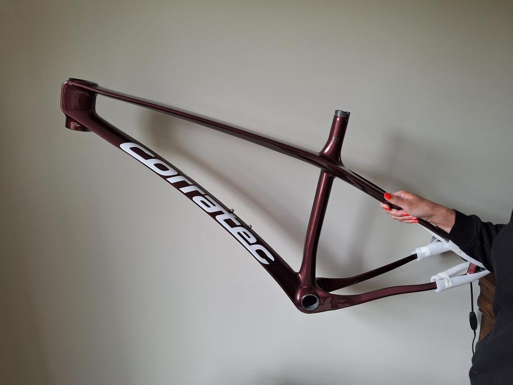 Mtb carbon kader, Huis en Inrichting, Ophalen, Zo goed als nieuw