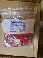 Embouts de câble Klauke 2x10 mm² rouges – NEUF – 90 pièces, Bricolage & Construction, Enlèvement ou Envoi, Neuf, Autres types
