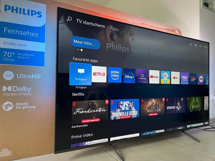 Philips 70PUS8118 – 70” 4K UHD Ambilight Smart TV, Audio, Tv en Foto, Televisies, Zo goed als nieuw, 4k (UHD), Philips, Smart TV