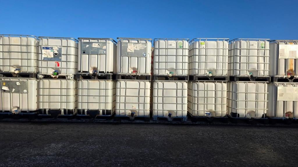 IBC containers, 150 liter of meer, Ophalen