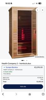 Système de sauna infrarouge, en particulier 1101T et 1102T., Sports & Fitness, Enlèvement, Comme neuf, Infrarouge