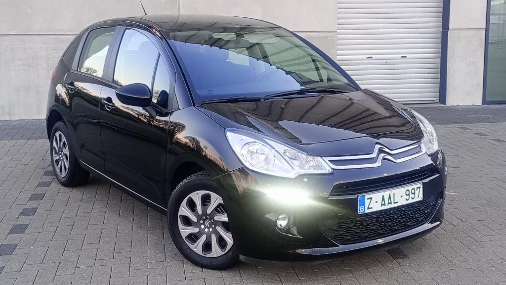 Ciroen c3 in uitstekende staat. Vele opties., Auto's, Citroën, Voorwielaandrijving, 1199 cc, Zwart, Bedrijf