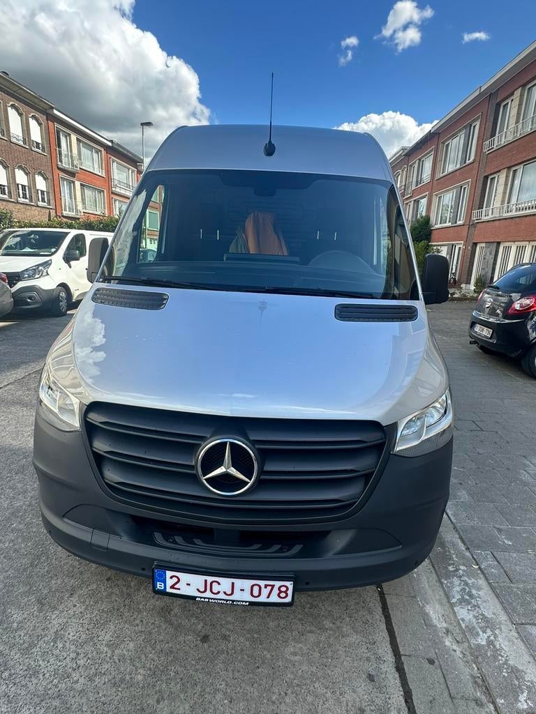 Te koop: Mercedes Sprinter L2 H2 , 44.000 km. 315 .150pk, Auto's, Automaat, Euro 6, 4 cilinders, Parkeersensor