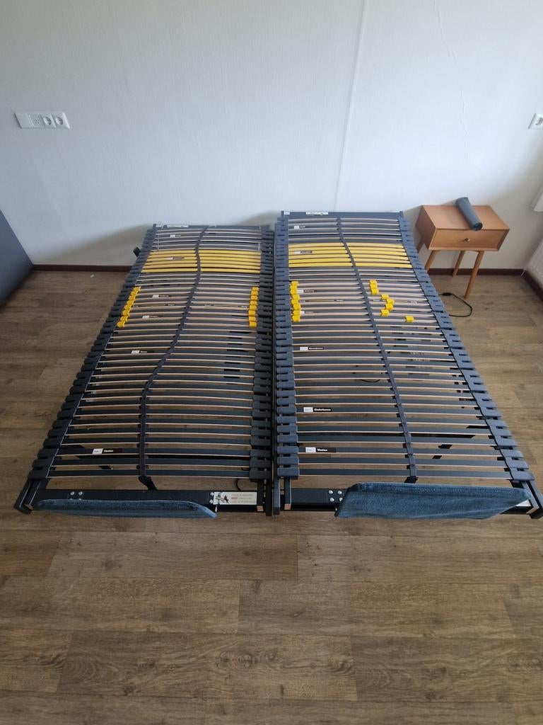 Twee electrische latenbodems 90x200 cm, Enlèvement