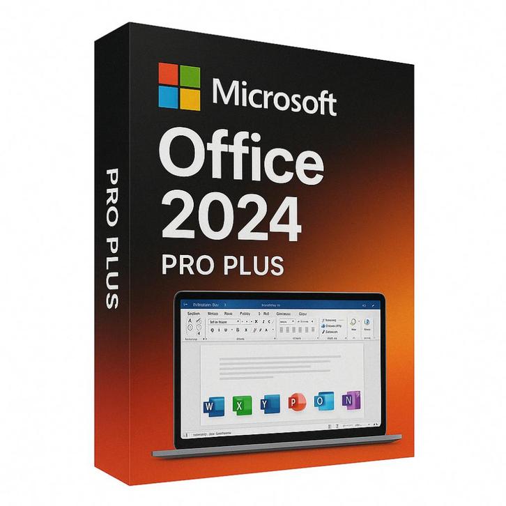 MS Office 2024 Pro Plus | Windows, MAC, Computers en Software, Navigatiesoftware, Nieuw, Ophalen