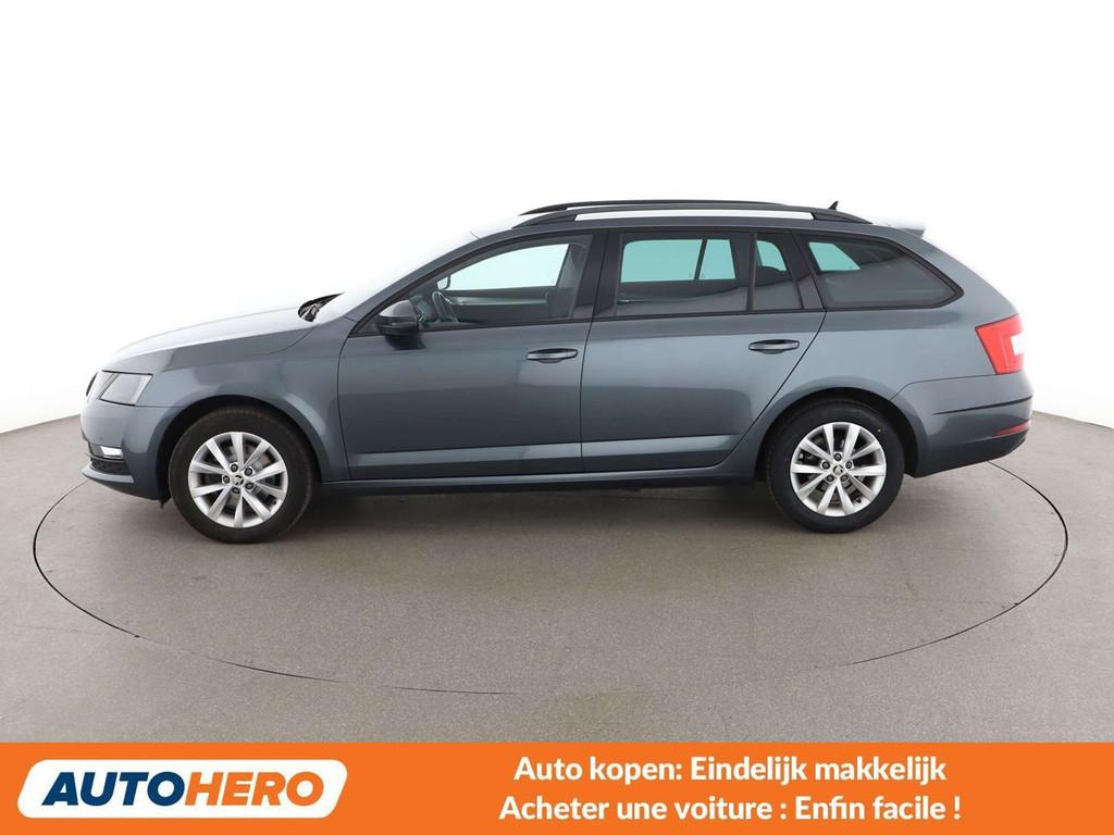 Skoda Octavia 1.5 TSI ACT Ambition, Autos, Skoda, Argent ou Gris, Achat, Boîte manuelle, Noir