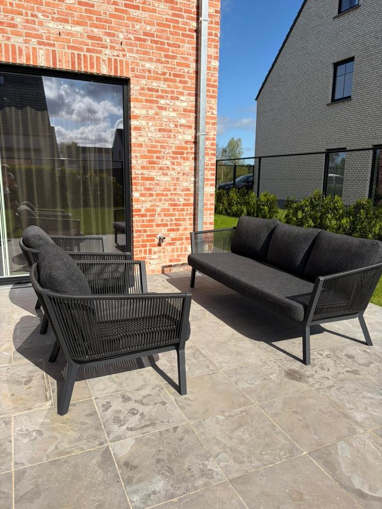 Exterioo Lounge set, Tuin en Terras, Tuinsets en Loungesets, Ophalen, Zo goed als nieuw, Aluminium, Tuinset