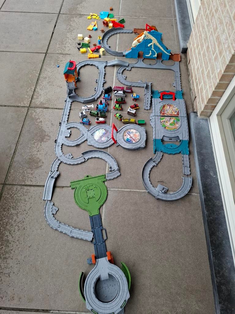 Groot set thomas de trein, Ophalen