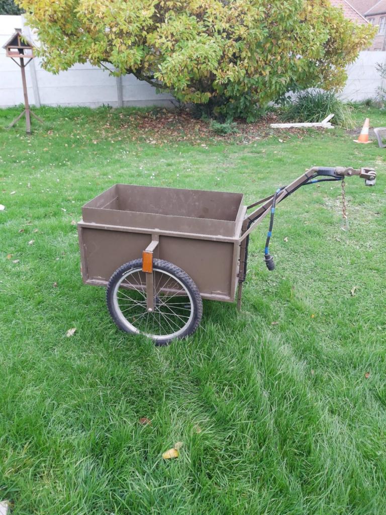 charette metal., Ophalen