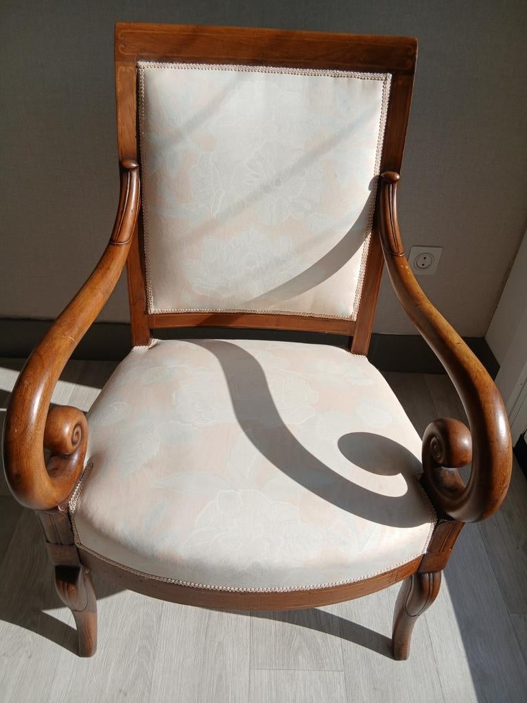Antieke Franse Empire stoel, Antiek en Kunst, Ophalen